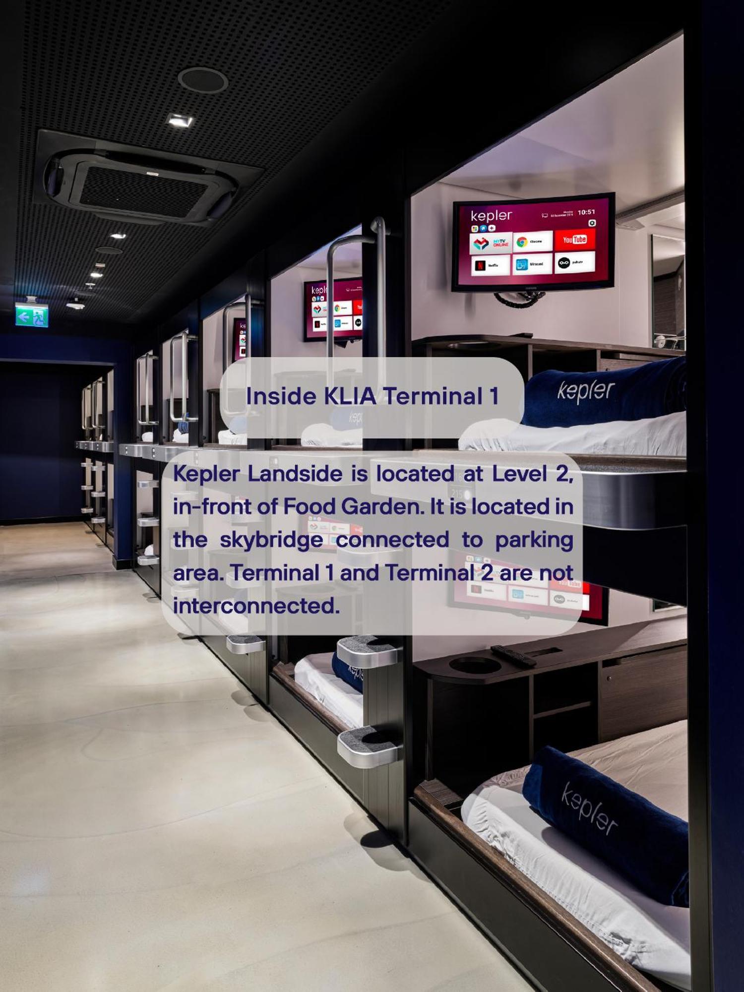 Kepler Club Kuala Lumpur Airport - Klia T1 Landside, Public Area Hotel เซปัง ภายนอก รูปภาพ